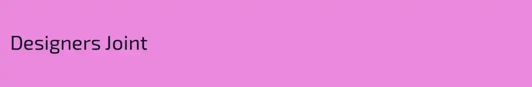 Designers Joint
